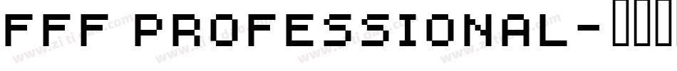 FFF Professional字体转换